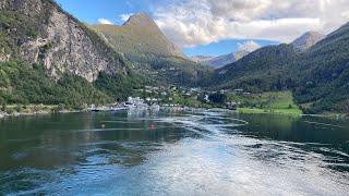 Geirangerfjord amp Seven Sisters Waterfalls Norway 4K [upl. by Willman]