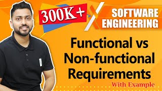 Functional vs Nonfunctional Requirements  Requirement Engineering  Software Engineering [upl. by Edlun]