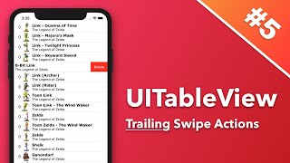 Trailing Swipe Actions [upl. by Wattenberg]