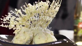 Segredinhos dos Chefs  Como Fazer Tempurá de Berinjela [upl. by Amak]