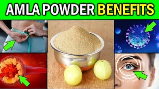 10 WONDERFUL Health Benefits of AMLA PowderJuice Indian Gooseberry [upl. by Schuyler]