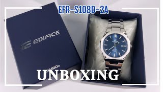 Unboxing Edifice EFRS108D2A New Arrival [upl. by Asiilanna]