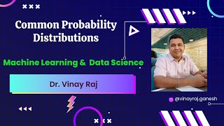 Common Probability Distributions for Machine Learning and Data Science  Discrete and Continuous [upl. by Ynnol275]