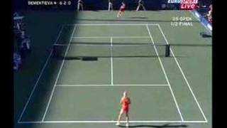 Elena Dementieva vs Jennifer Capriati [upl. by Drye]