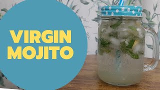 Mojito  Home Made Virgin Mojito Quick Recipe [upl. by Baird]