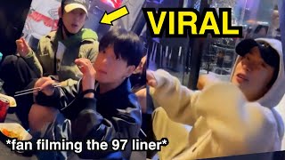 A Fans Viral Encounter with 97 Liners BTS Jungkook ASTRO Cha Eunwoo NCT Jaehyun [upl. by Lseil]