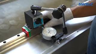 【HWlEiC】How to install gantry for laser cutting machine [upl. by Ahsayn]