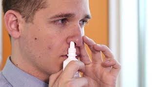 Dr Gregory Abbas The Proper Use of Nasal Spray HD [upl. by Suiravaj]