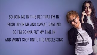 Ed Sheeran  South of the Border Lyrics feat Camila Cabello Cardi B [upl. by Ruella]