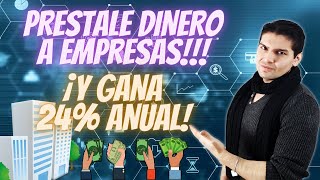 ¡GANA DINERO prestándole a EMPRESAS  FUNDARY créditos a PyMES [upl. by Adnat]