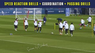 🎯Warm Up with the ball  Passing Activation Drills  PSG Training [upl. by Neffirg]