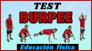 Valoración de la Condición Física 💪🏻 TEST DE BURPEE [upl. by Wakefield]