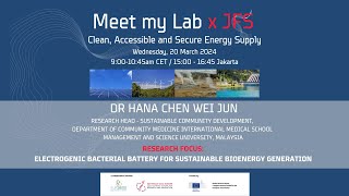 20243Meet my Lab x JFSPresentation by Dr Hana Chen Wei Jun [upl. by Carl]