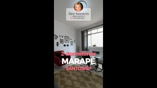 Apartamento 2 dormitórios no Marapé em SantosSP  Ref 146908 [upl. by Halik934]