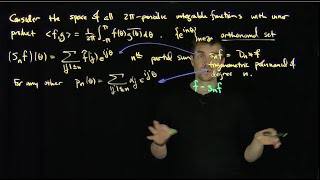 Partial Sums of the Fourier Series are the Best Approximation in Mean Squared Sense [upl. by Levitt]