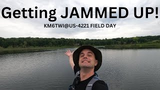 Getting jammed up by a SAD HAM during FIELD DAY [upl. by Trembly]