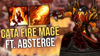 Rank One Cata Fire Mage ft AbstergeNahj 2200 Rating [upl. by Grefer]