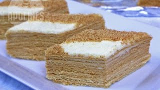 თაფლის ნამცხვარი მედოგი  Honey Cake საახალწლო სამზადისი [upl. by Firehs]