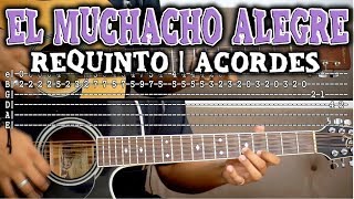 Tutorial  El muchacho alegre  Requinto  Acordes  TABS [upl. by Seafowl]