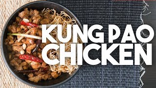 🍜 KUNG PAO Chicken  Sichuan style Chicken with Black Vinegar Shaoxing wine  Kravings [upl. by Wearing]