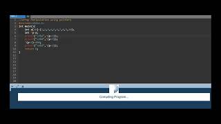 array manipulation using pointers  changing arrays data using pointers  c programming [upl. by Eric740]