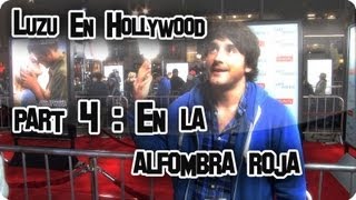 LUZU EN HOLLYWOOD 4 EN LA ALFOMBRA ROJA  LuzuVlogs [upl. by Santana]