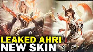 LEAKED Rising Legend Ahri  Ultimate Skin DOUBLE SPLASH  League of Legends [upl. by Aseram]