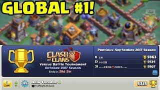 Global TOP PLAYER in Clash of Clans Builder Hall  HOW He Did it [upl. by Lrac348]