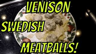 Swedish Meatballs With Venison [upl. by Drareg]