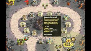 Kingdom Rush Walkthrough Level 11 [upl. by Lahcear]