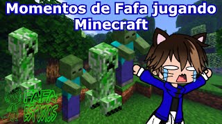 Momentos de mi directo de Minecraft c  Fafa Estudiosシ [upl. by Elison]