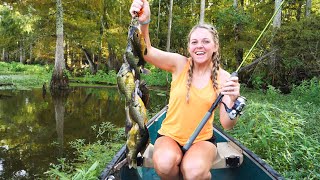 2 HOURS of BIG BLUEGILL amp REDEAR Catch and Cooks  How To Slay Bream All Year Long [upl. by Holms]