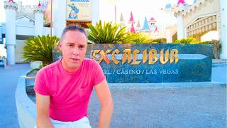 Worst Rated Hotel  Excalibur Hotel Las Vegas [upl. by Derfnam]