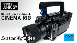 Assembly RigidPRO Lumix S9 CineRig Camera Base [upl. by Yeslaehc233]