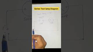 Series Testing Lamp Circuit Diagram shorts electrical youtubeshorts [upl. by Sammie]