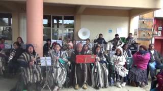 Banda Femenil KAUX en San Cristobal Lachirioag 2015 [upl. by Leggett]