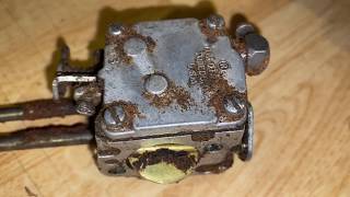 Tillotson Carburetor Cleaning Using Special Sauce Homelite Super XL700 [upl. by Andel]