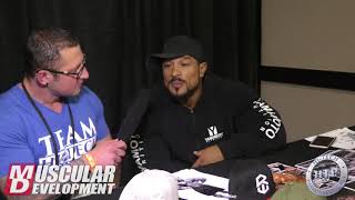 Roelly Winklaar Meet amp Greet Interview  Arnold Classic 2018 [upl. by Vyner]