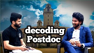 Decoding Postdoc Applications When to Begin as a PhD Student IISc Bangalore Dr Ramesh Jay [upl. by Heigl]