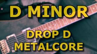 D Minor Metalcore  Drop D  Backing Track  150BPM [upl. by Olatha]