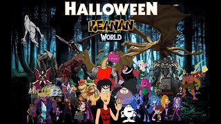 Keanan World 2024 Halloween intro [upl. by Ailatan15]