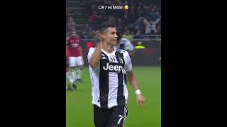 CR7 vs AC Milan  Ronaldos Masterclass Performance [upl. by Nwahsed]