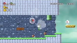 New Super Mario Bros Wii  Monde 7  Niveau 75 [upl. by Aihsot371]