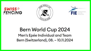 Bern 2024 Epee Team World Cup  Piste Green [upl. by Reilamag]