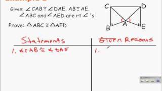 43 Prove Triangle Congruence with ASA Postulate [upl. by Llednol]