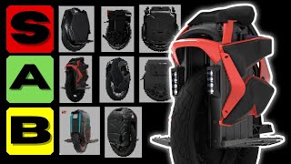 Ranking the Best Electric Unicycle of 2022 so far [upl. by Yedoc819]