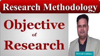 Research Objective  objective of research  research methodology  research aptitude ugc net [upl. by Kcirrag939]