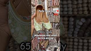 Order 9872385136 jutti punjabijutti juttilove juttis footwear juttiswag punjabi juttilover [upl. by Imac]