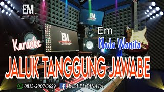 JALUK TANGGUNG JAWABE  TIA INOVA  KARAOKE  NADA WANITA [upl. by Darej831]