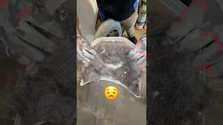 This is the DIRTIEST Lint Trap we’ve ever seen oddlysatisfying unclogging dryerventcleaning [upl. by Ria]